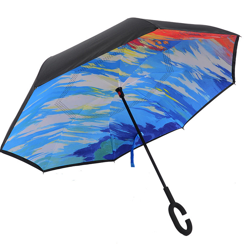Car reverse umbrella