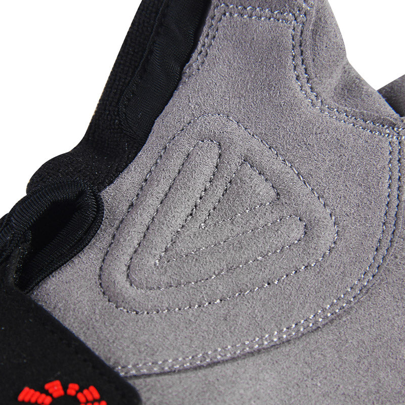 Cycling shock-absorbing non-slip short finger gloves