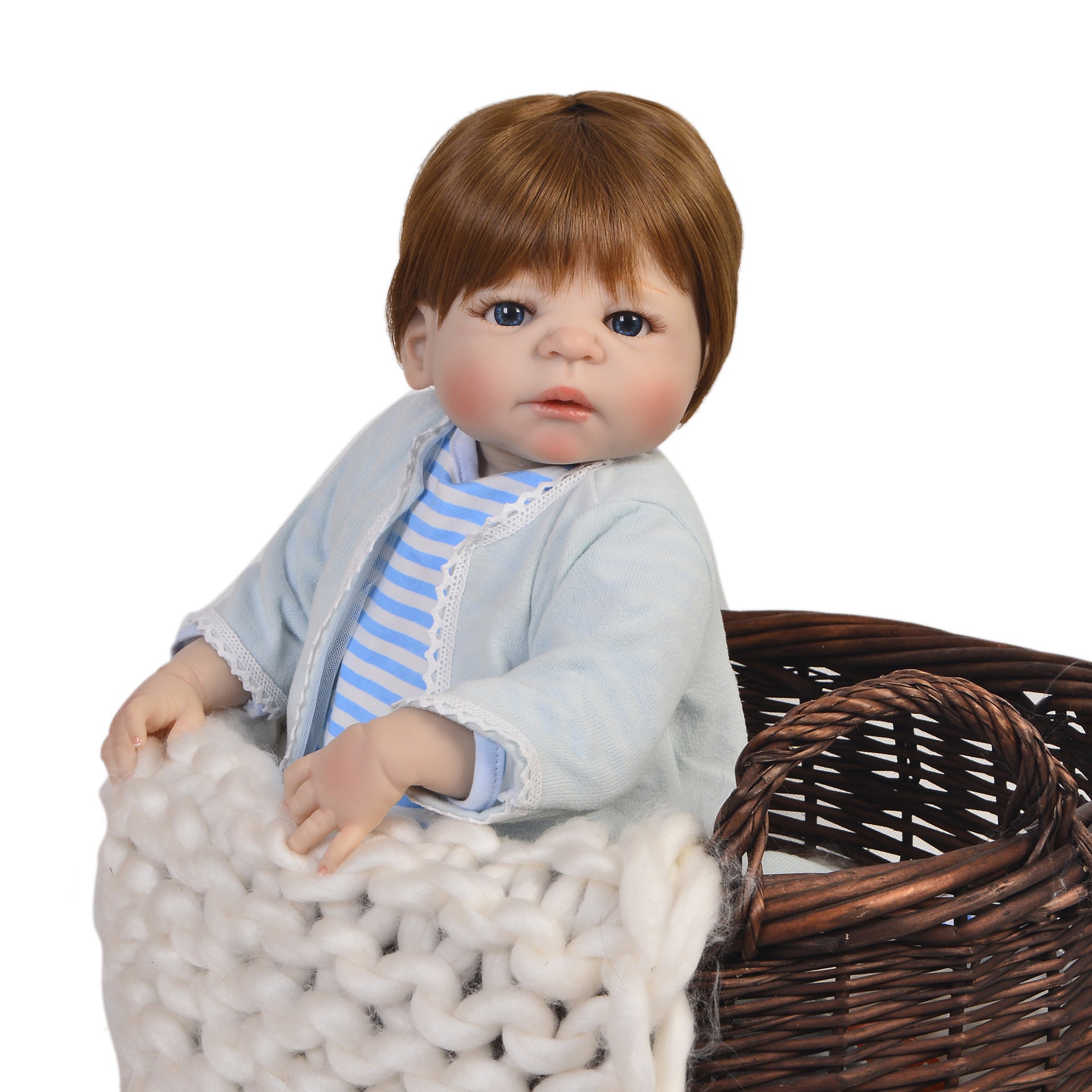 KEIUMI Reborn Baby Doll 23-Inch Simulation Baby
