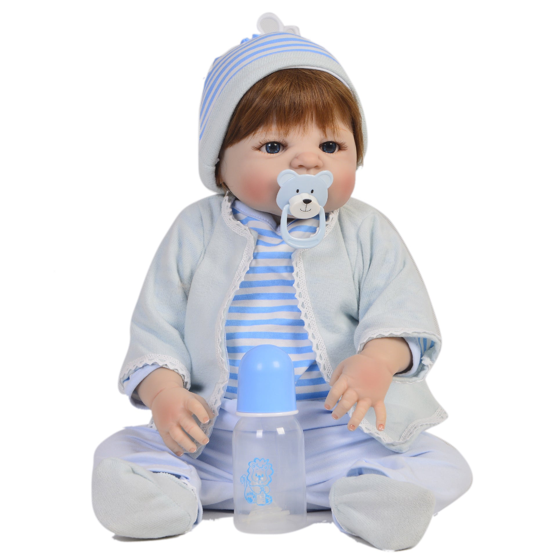 KEIUMI Reborn Baby Doll 23-Inch Simulation Baby