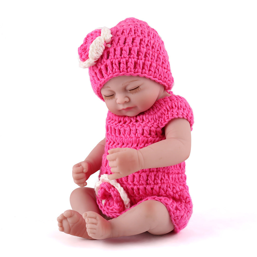 Simulation Rebirth Doll Cloth Body Baby Rebirth Doll Takeaway Hot Spot Children's Playmate