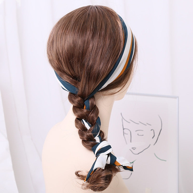 Women''s Net Red Head Rope  Braided Hair Retro Ribbon