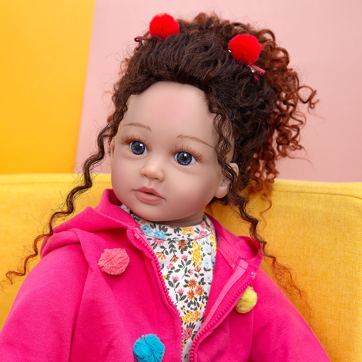 Silicone Rebirth Doll Cute 24 Inch Simulation Baby