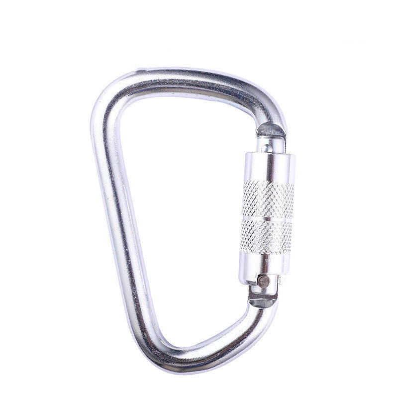 Rock Climbing Mountain Rescue D Type Automatic Steel