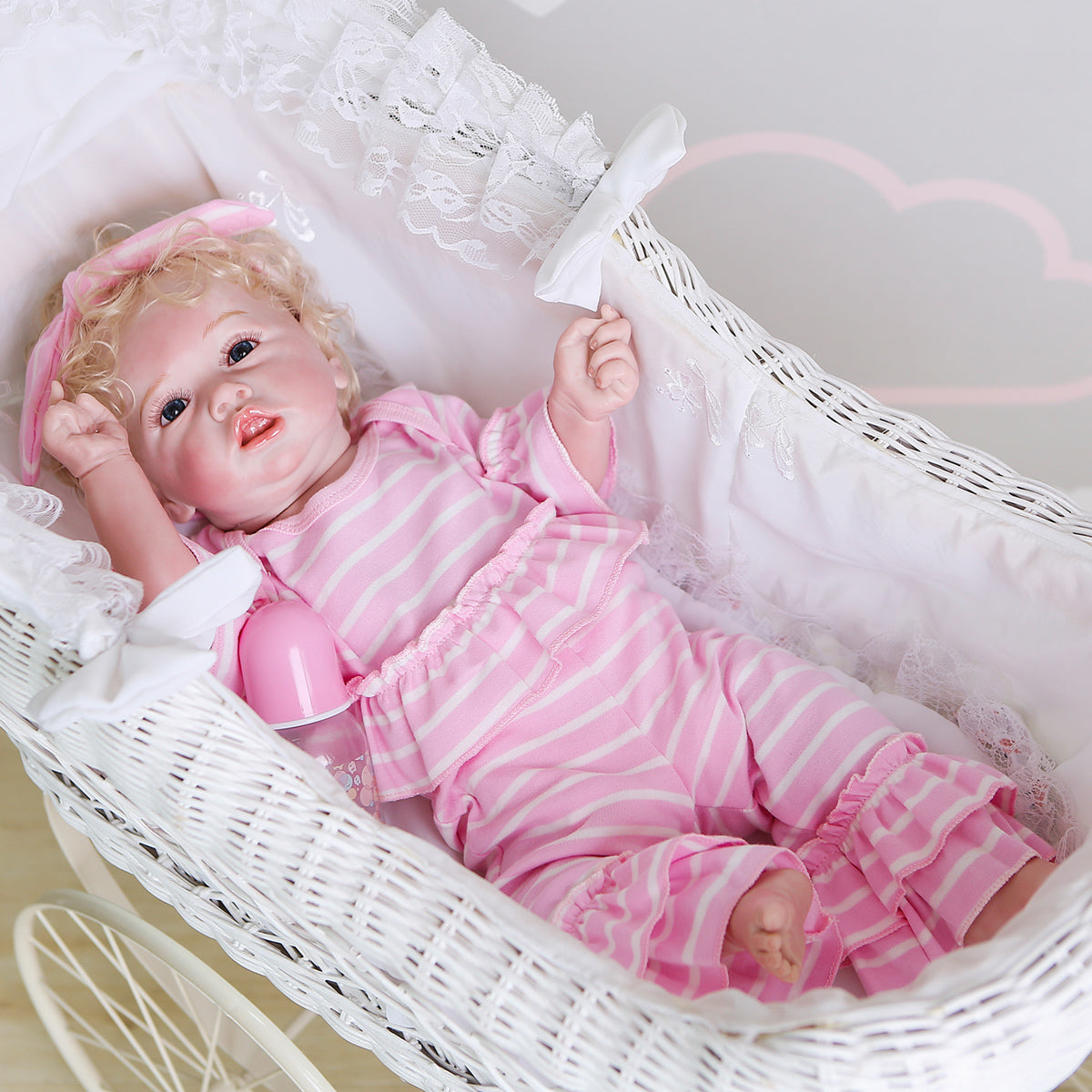 Reborn Toddler Full Body Silicone Reborn Toddler Full Body Silicone Simulation Doll Saskia