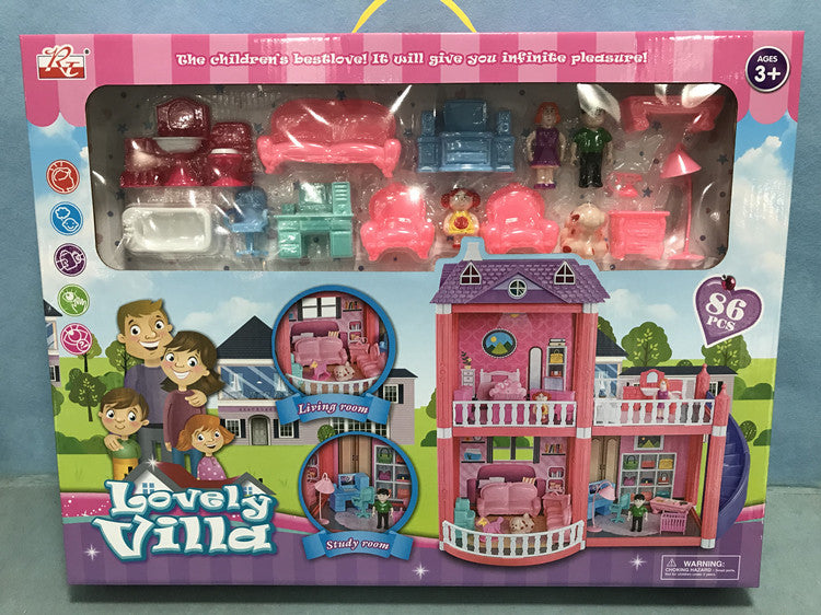 Assembled Villa House House Villa Dream Mansion Toy Castle