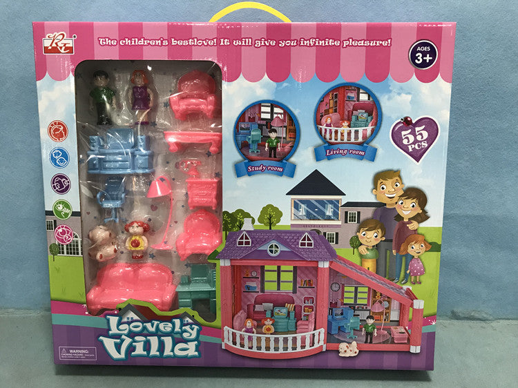 Assembled Villa House House Villa Dream Mansion Toy Castle