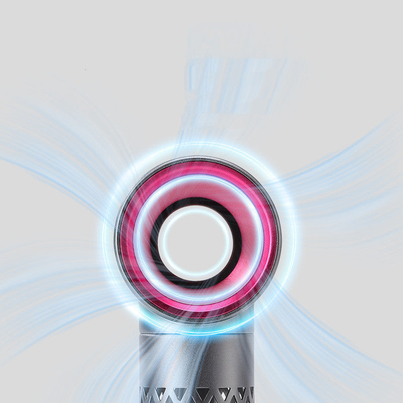 Mini Leafless Handheld Fan With Usb Charging