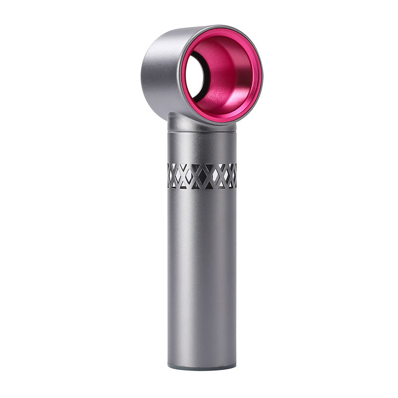 Mini Leafless Handheld Fan With Usb Charging
