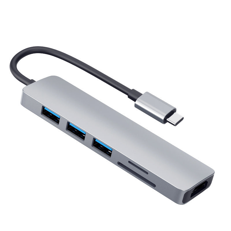 Factory Direct Sales Docking Card Reader Six In One Expansion Dock