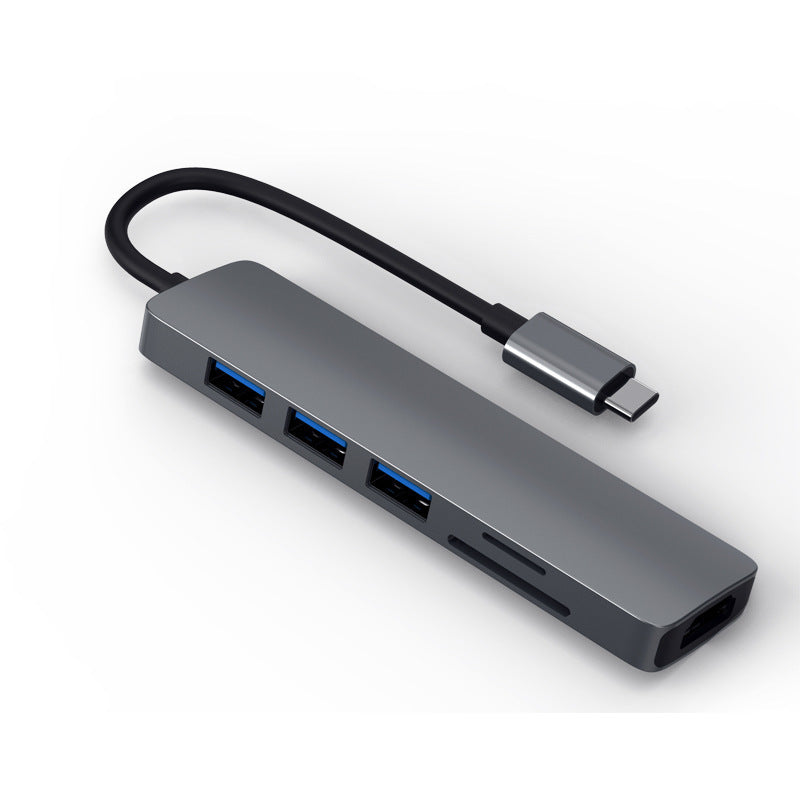 Factory Direct Sales Docking Card Reader Six In One Expansion Dock
