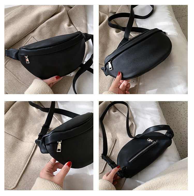 Simple Literary Retro Ins Unisex Shoulder Messenger Chest Bag