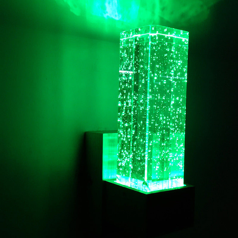 Applique Murale LED en Aluminium avec Boules de Cristal de Haute Qualité