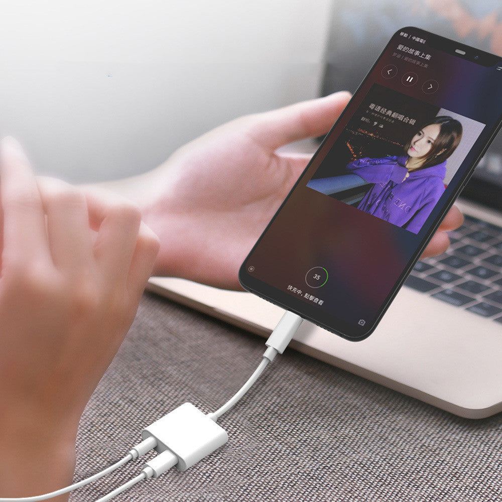 Applicable Digital Audio Adapter Cable To Headphone Adapter Combo