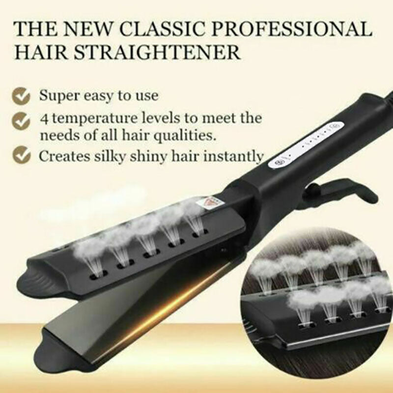 Ceramic Straight Electronic Thermostatic Hair Straightener
