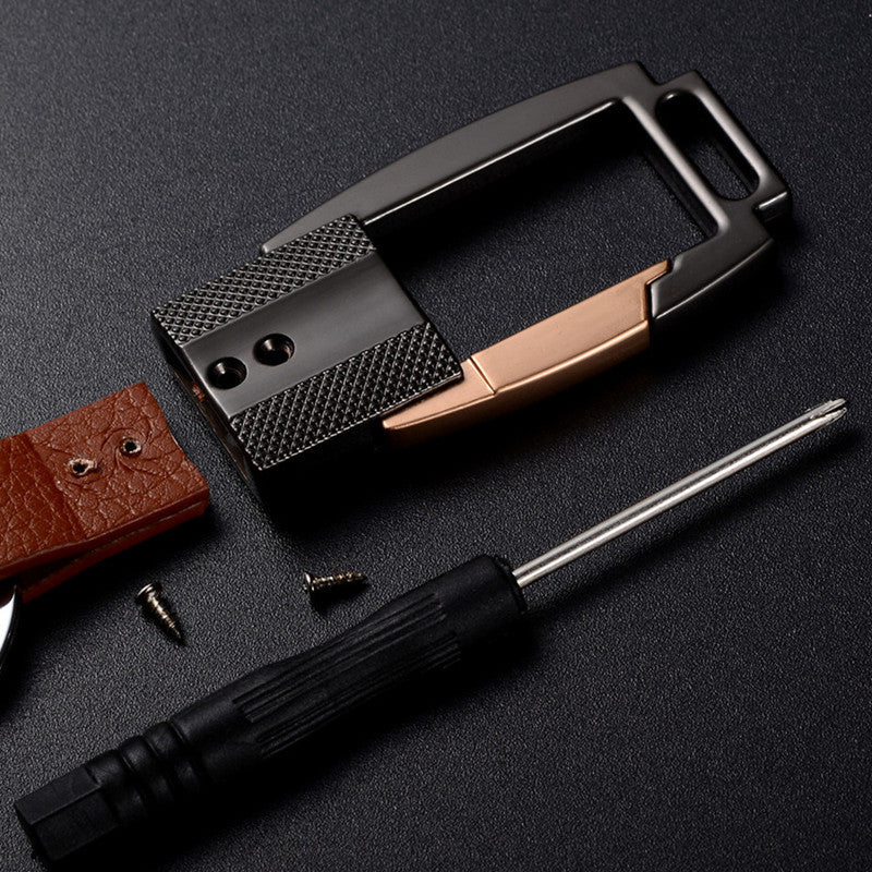 Atmospheric Waist Buckle Belt Key Chain