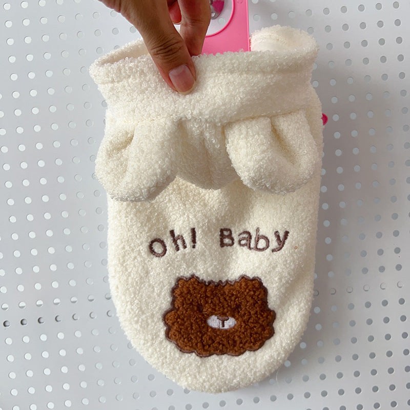 Pet Clothes Small Dog Dog Cat Bear Ears Pet Costume
