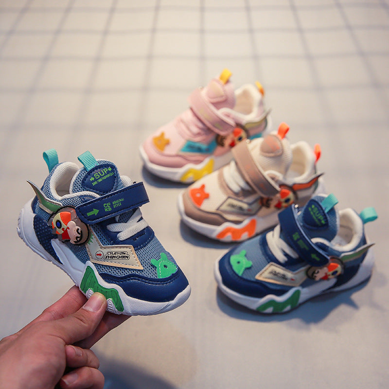 Children's Sports Soft-soled Breathable Net Shoes