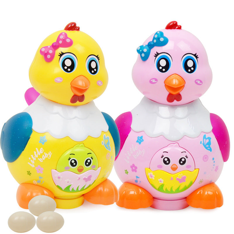 Little Hen Who Can Lay Eggs Electric Toys Light And Music Electric Laying Hens