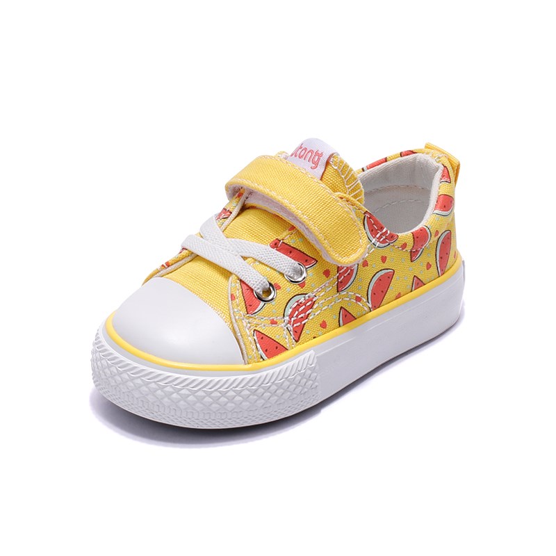 Soft-soled Non-slip Girls' Baby Canvas Sneakers