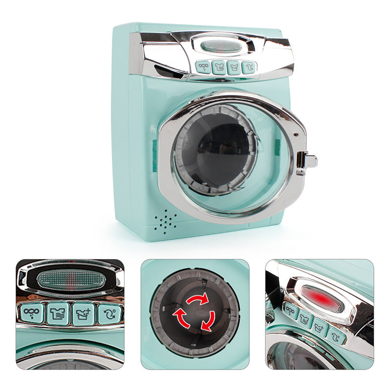 Kitchen Play House Toy Large Electric Washing Machine Egg Steamer