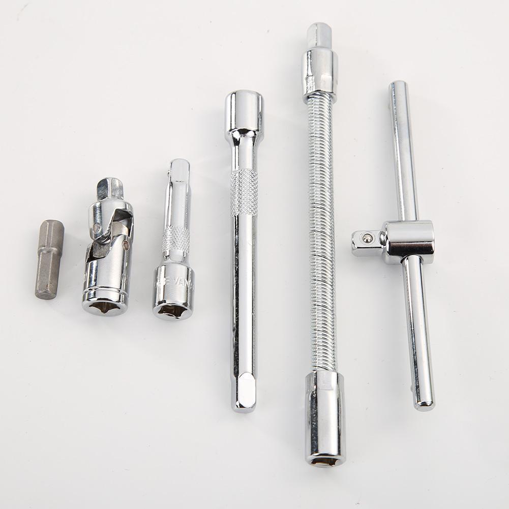46pcs Socket Ratchet Car Repair Tool Wrench Set Head Ratchet
