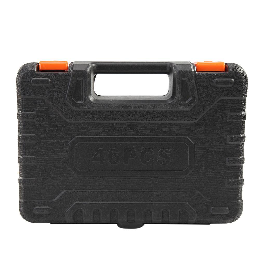 46pcs Socket Ratchet Car Repair Tool Wrench Set Head Ratchet
