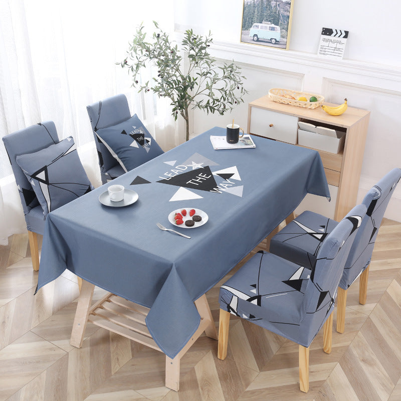 Cotton Linen Waterproof Disposable Rectangular Coffee Table Table Mat Tablecloth