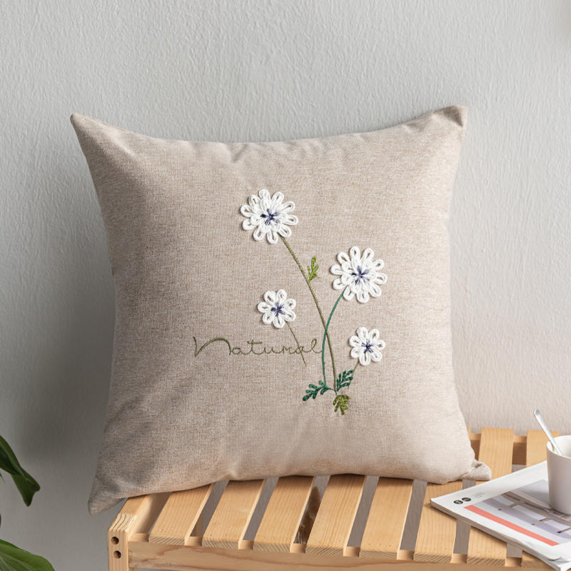 Light Luxury New Chinese Style Pillow Model Room Pillow Sofa Cushion