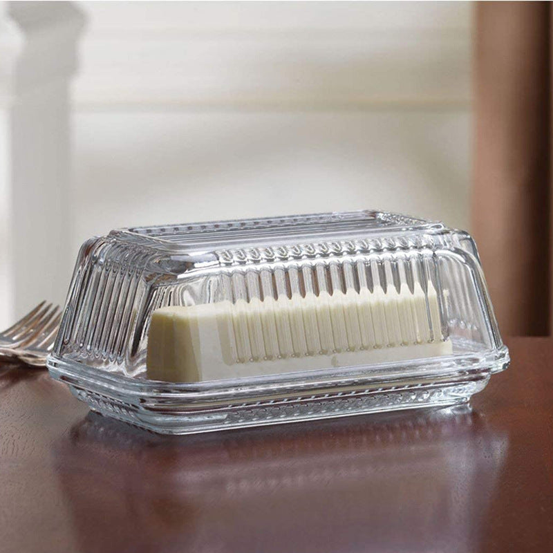 Glass Rectangular Storage Box