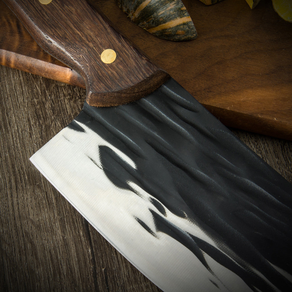 Outdoor Survival Stainless Steel Butcher Knife