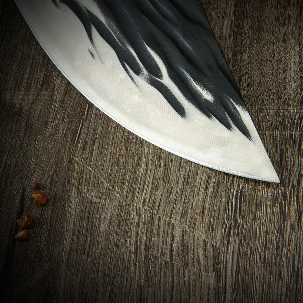 Outdoor Survival Stainless Steel Butcher Knife