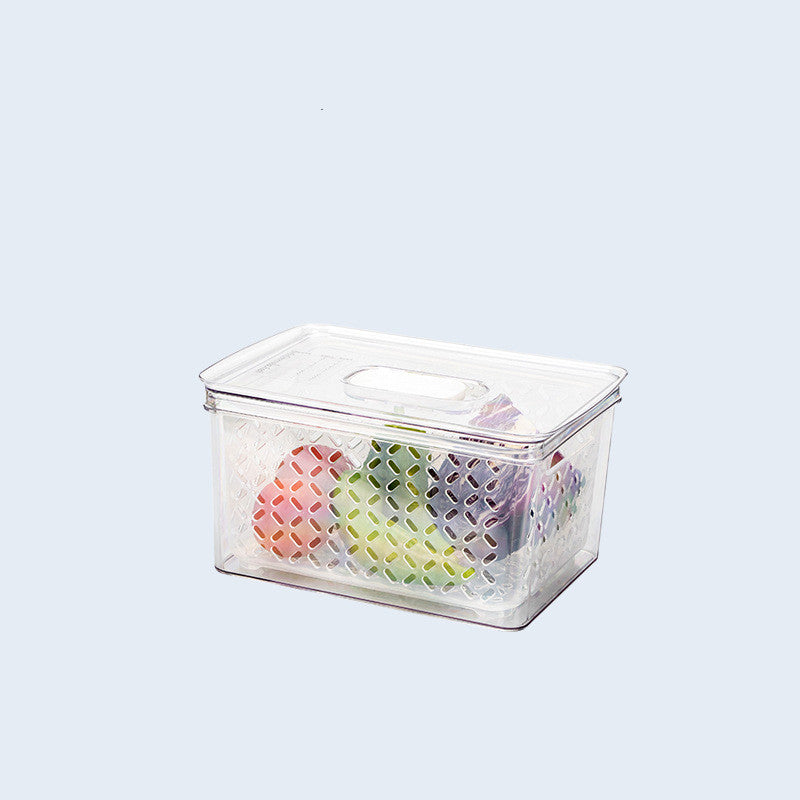 Refrigerator Food Storage Box Transparent Separated Dumpling Fresh-Keeping Box