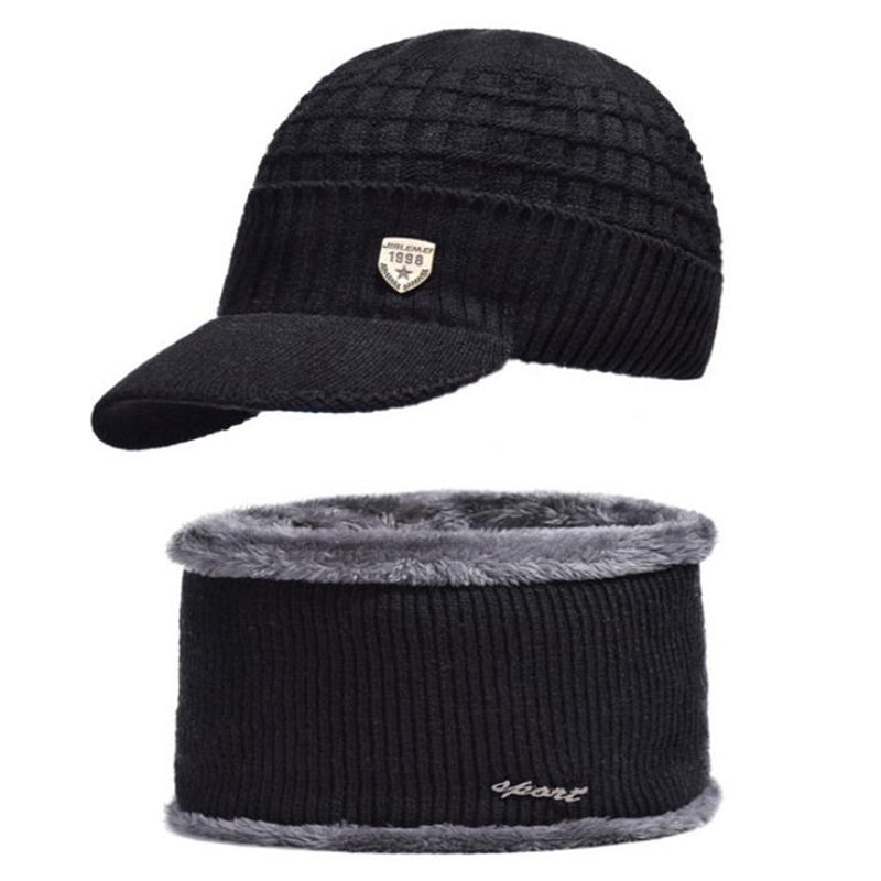 Knitted Hat Pleated Cap To Keep Warm