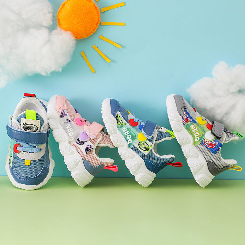Baby's Lightweight Breathable Soft-soled Toddler Shoes
