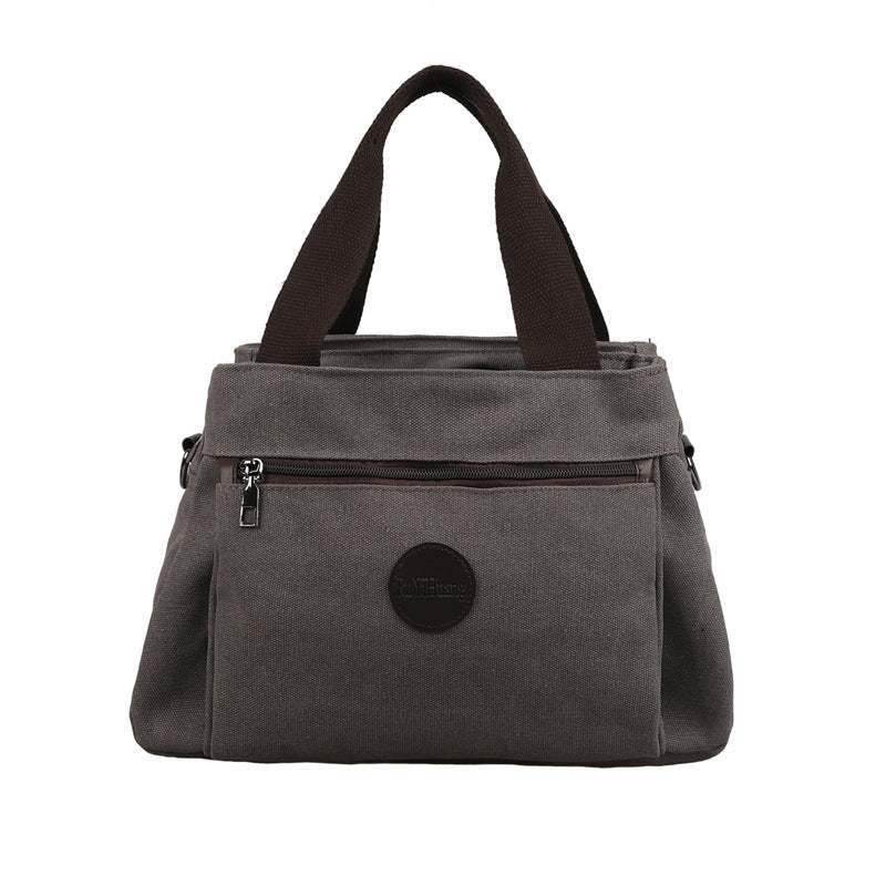 Sac de Voyage en Toile Grande Capacité Style Rétro