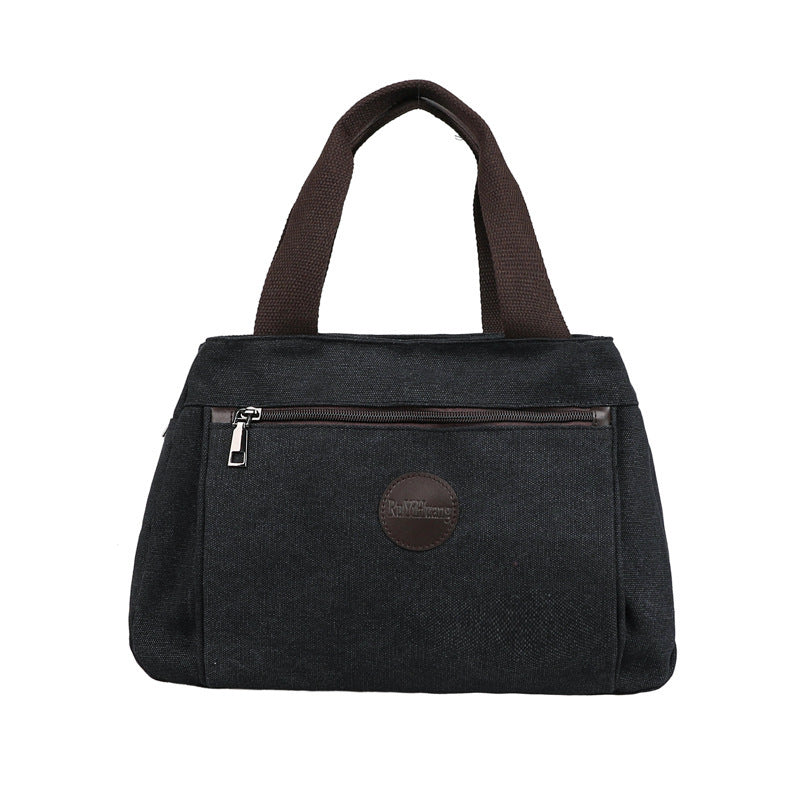 Sac de Voyage en Toile Grande Capacité Style Rétro