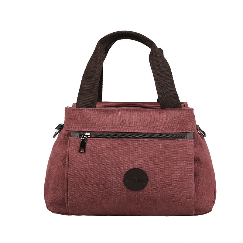 Sac de Voyage en Toile Grande Capacité Style Rétro