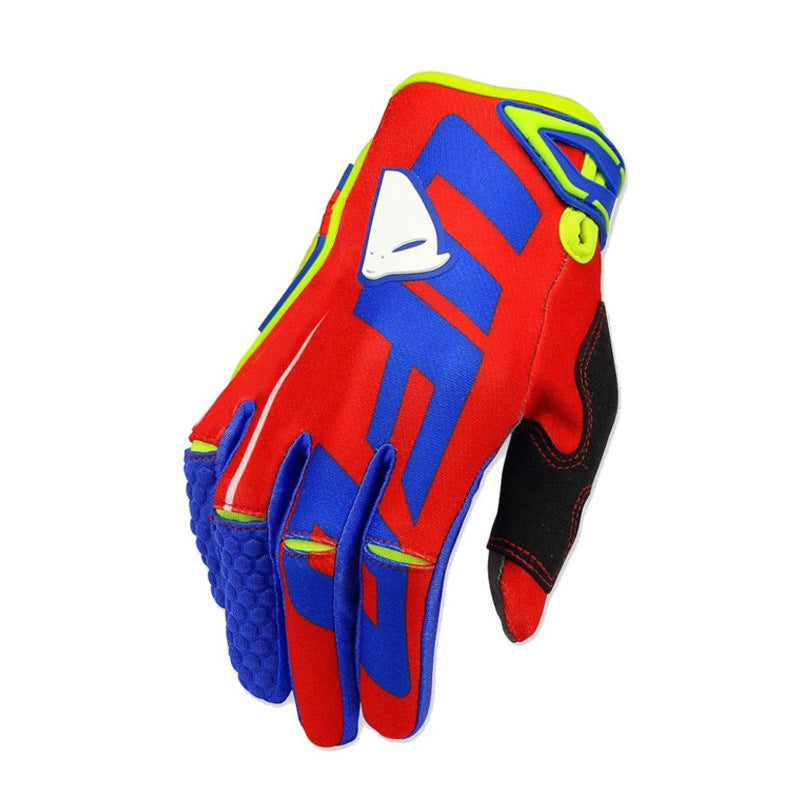 Fashion Simple Long Finger Motorcycle Cross-Country Gloves
