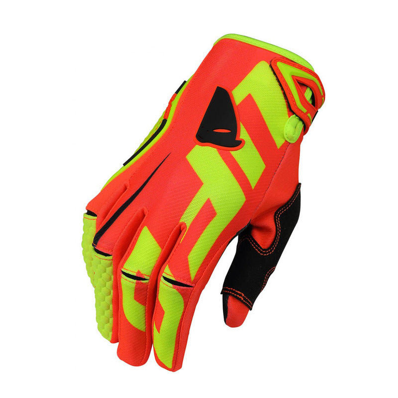Fashion Simple Long Finger Motorcycle Cross-Country Gloves
