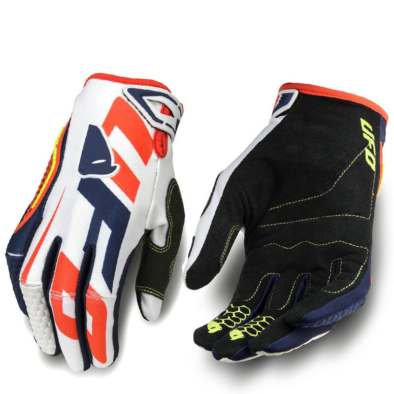 Fashion Simple Long Finger Motorcycle Cross-Country Gloves
