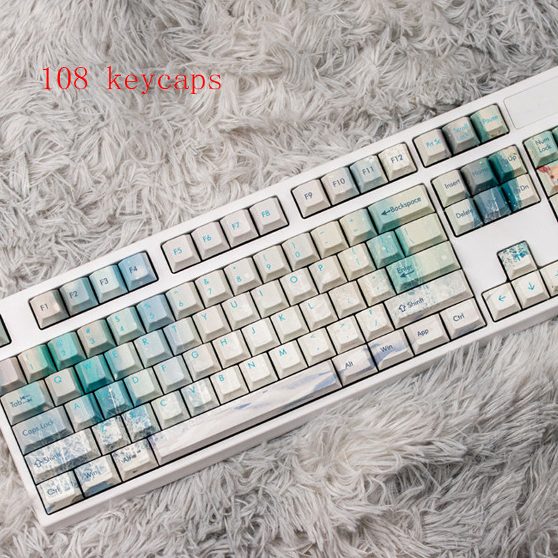 Five-sided Sublimation Keycap Mechanical Keyboard Dedicated Keys