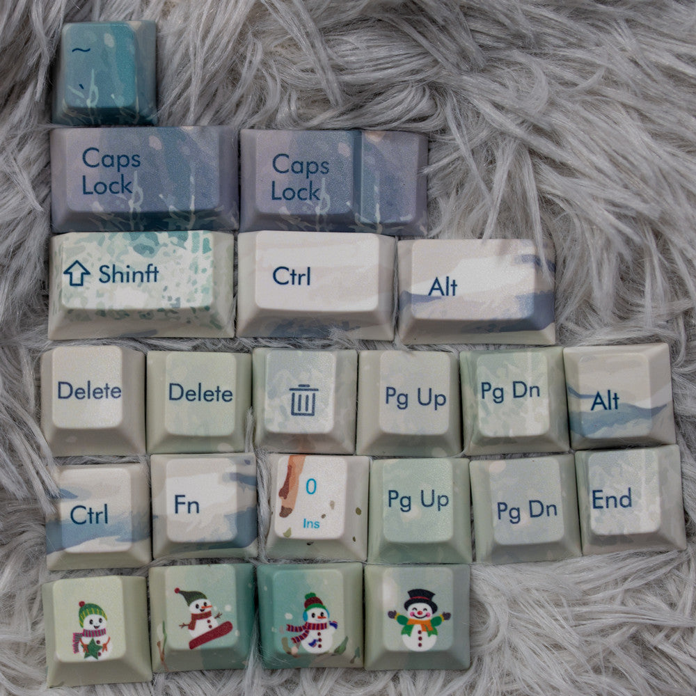 Five-sided Sublimation Keycap Mechanical Keyboard Dedicated Keys
