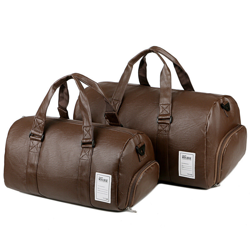 European And American Travel Bag Men's Fitness Bag Custom Waterproof Handbag