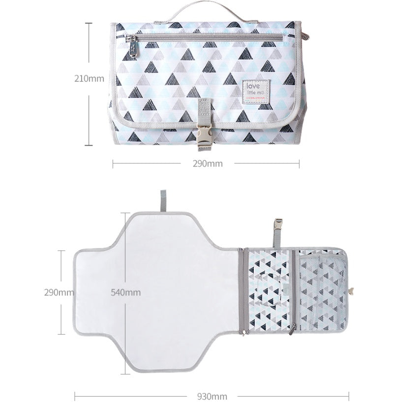 Waterproof And Washable Portable Diaper Storage Bag