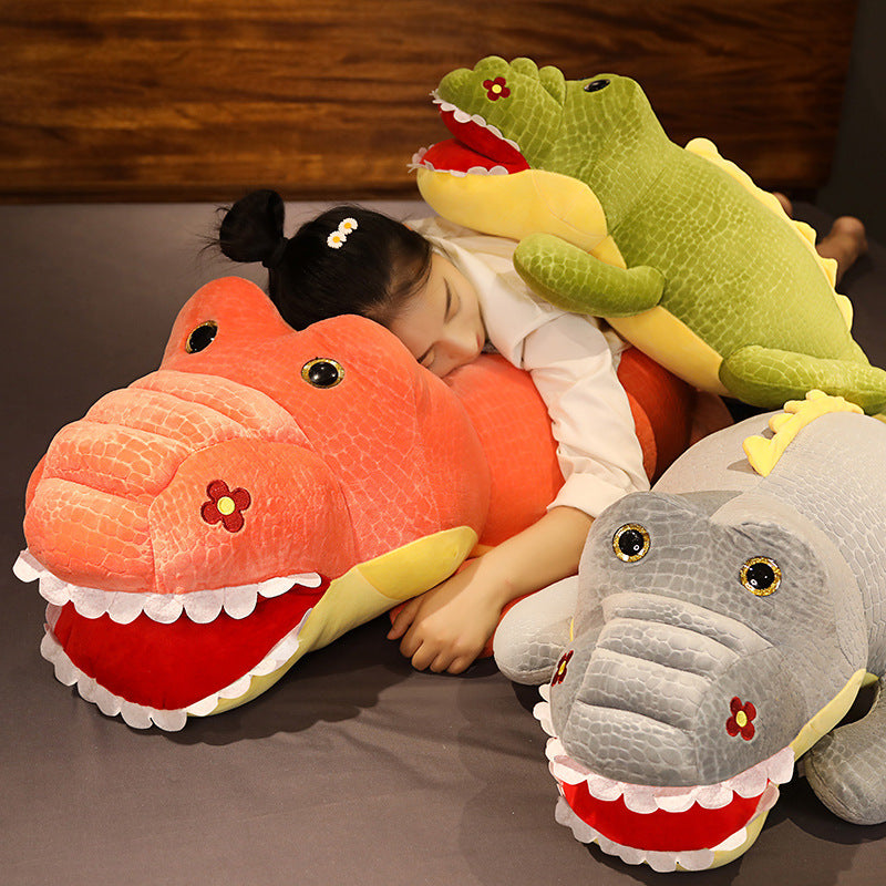 Fat Crocodile Soft Stuffed Plush Pillow Toy