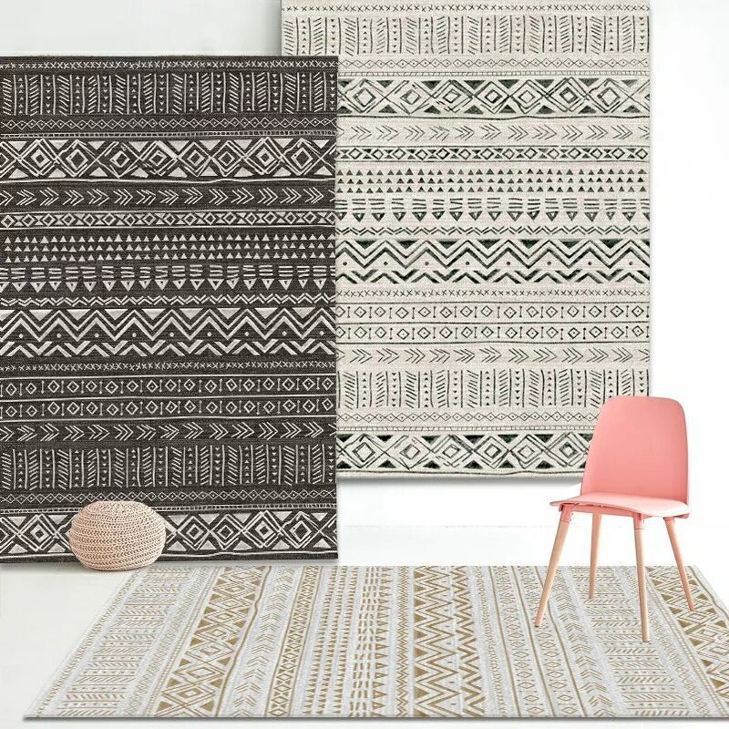 Nordic Modern Minimalist Living Room Coffee Table Carpet