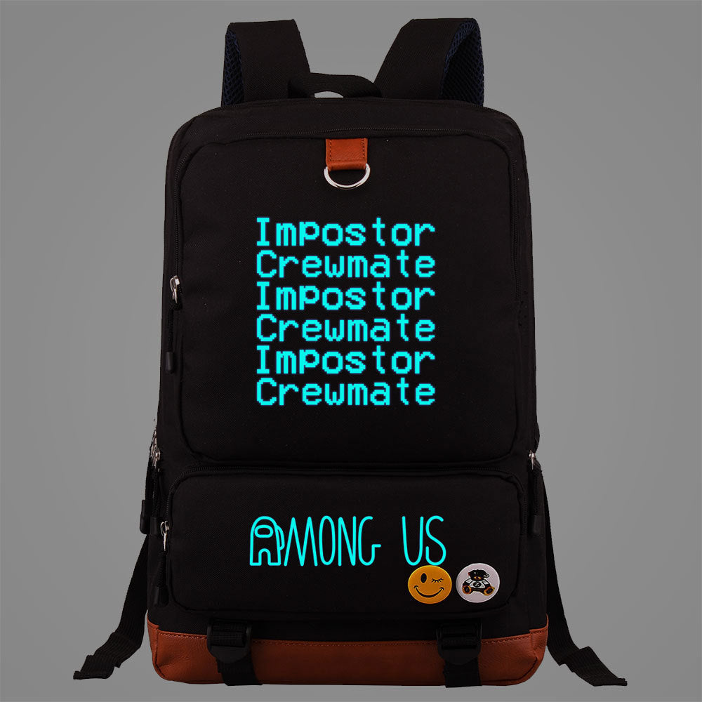 Student School Bag Large Capacity Travel Bag Men's And Women's Backpack