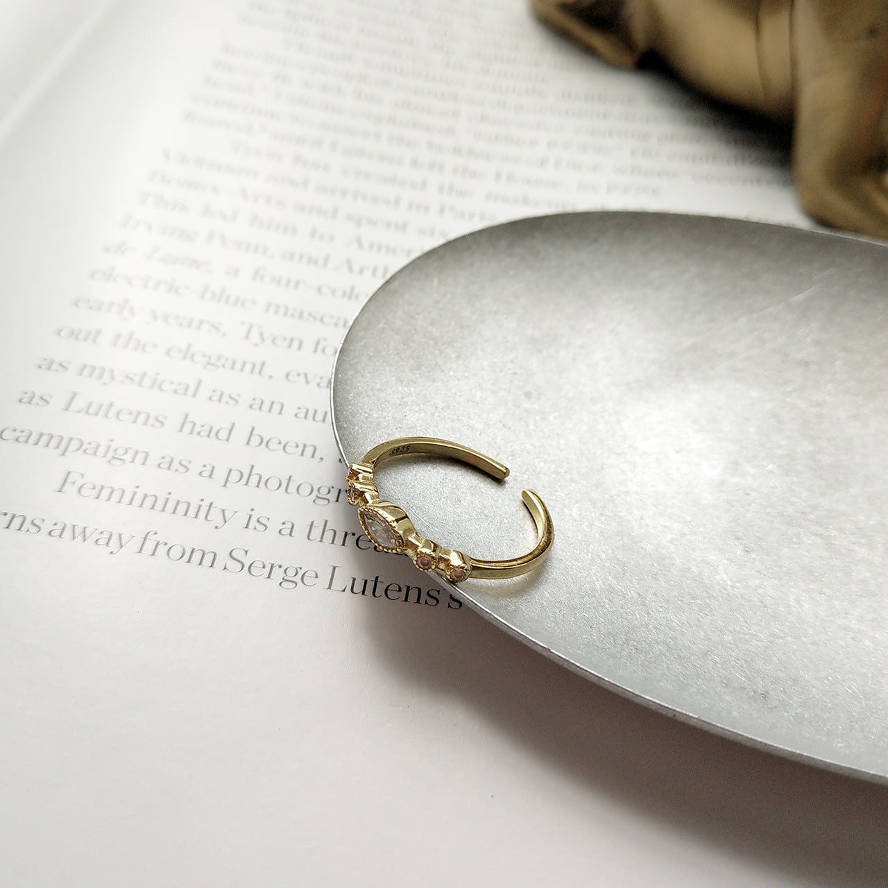 Index Finger Atmosphere Open Ring Japanese and Korean Personality Decorative Ring