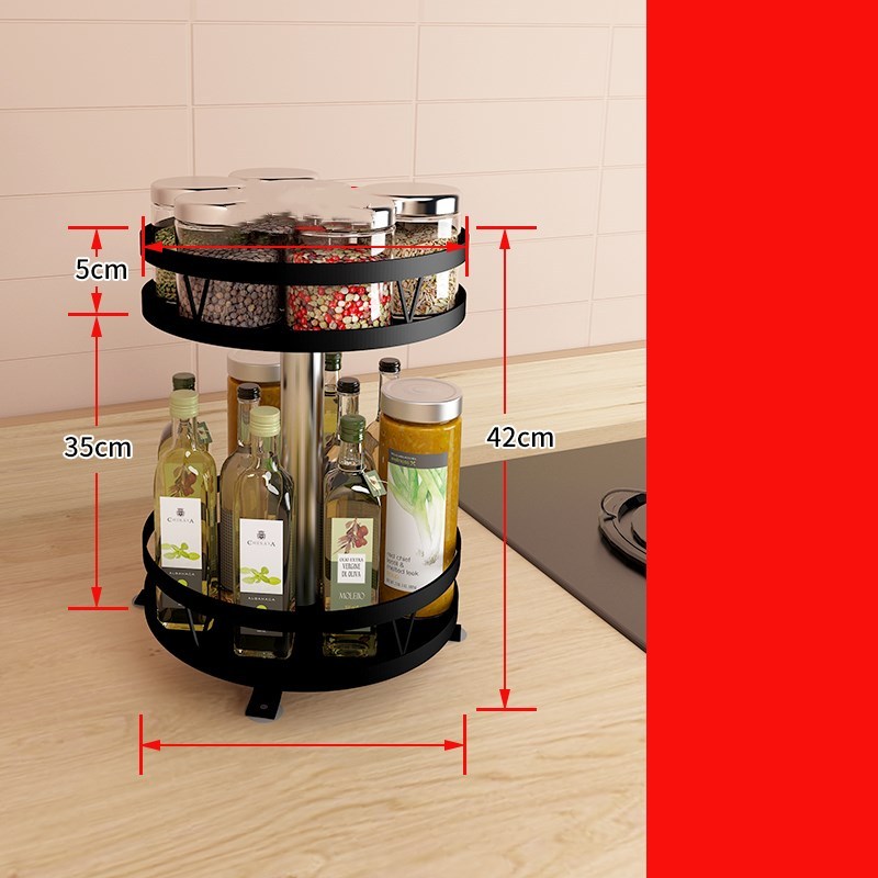 Kitchen Seasoning Soy Sauce Bottle Rack Storage Rack